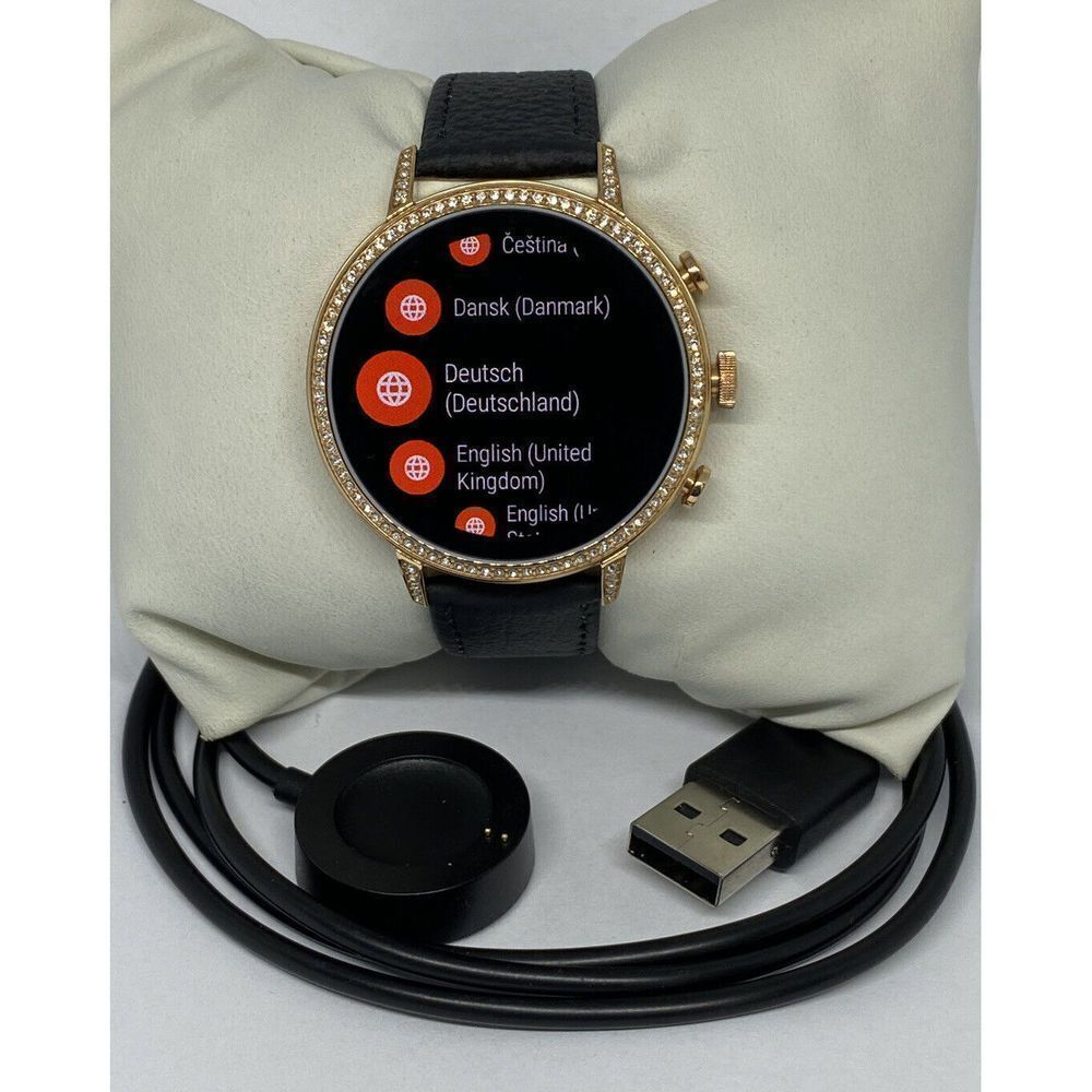 Fossil Gen 4 Authentic Digital Dial Smart Watch Custom Band FTW6012 DC499